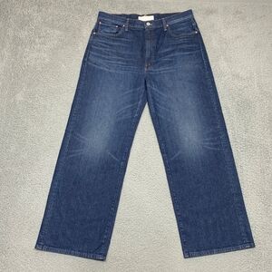 MOTHER Womens Relaxed Jeans in Classic Blue